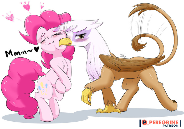 Gildapie - My little pony, Pinkie pie, Gilda, Phoenixperegrine, Shipping, MLP Lesbian