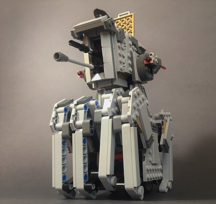 Тяжелый разведывательный шагоход Первого Ордена (LEGO) LEGO, Star Wars, Фотография, Видео, Длиннопост