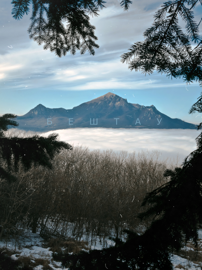 Handsome Pyatigorsk and Mount Beshtau - My, Pyatigorsk, Beshtau, Mashuk, The mountains, Caucasus, South, Russia, The photo