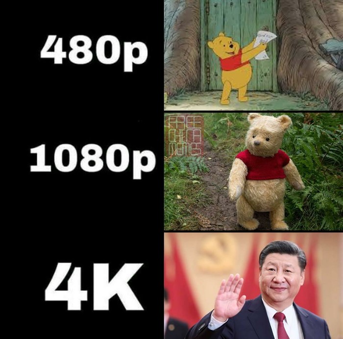 Attention! very dangerous humor - Winnie the Pooh, Humor, Xi Jinping