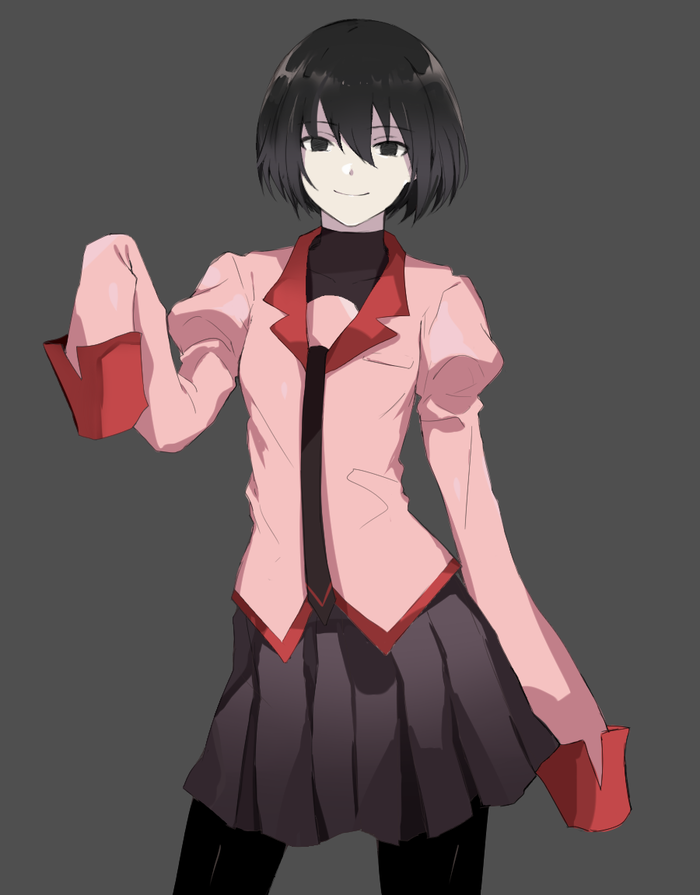    , Anime Art, Monogatari series, Ougi Oshino