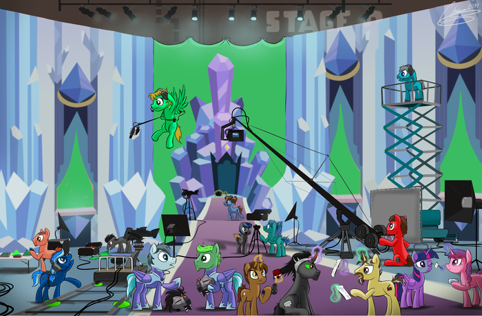  . My Little Pony, Ponyart, Starlight Glimmer, Sunburst, King Sombra, Twilight Sparkle, MLP Season 9