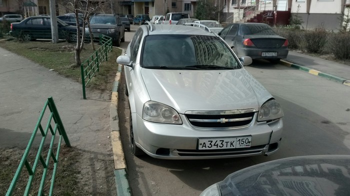I park as I want. - Parking, Podolsk, Auto, I don't care at all, Disregard