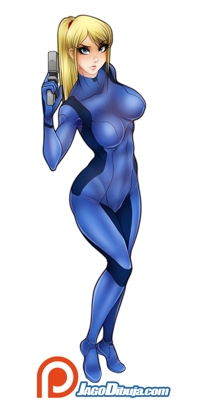 Zero Suit Samus Aran (Metroid series) - NSFW, Jago, Jagodibuja, Samus aran, Metroid, Art, 