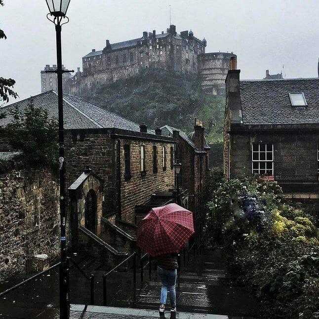 Edinburgh castle. - Edinburgh, Scotland, Lock, The photo