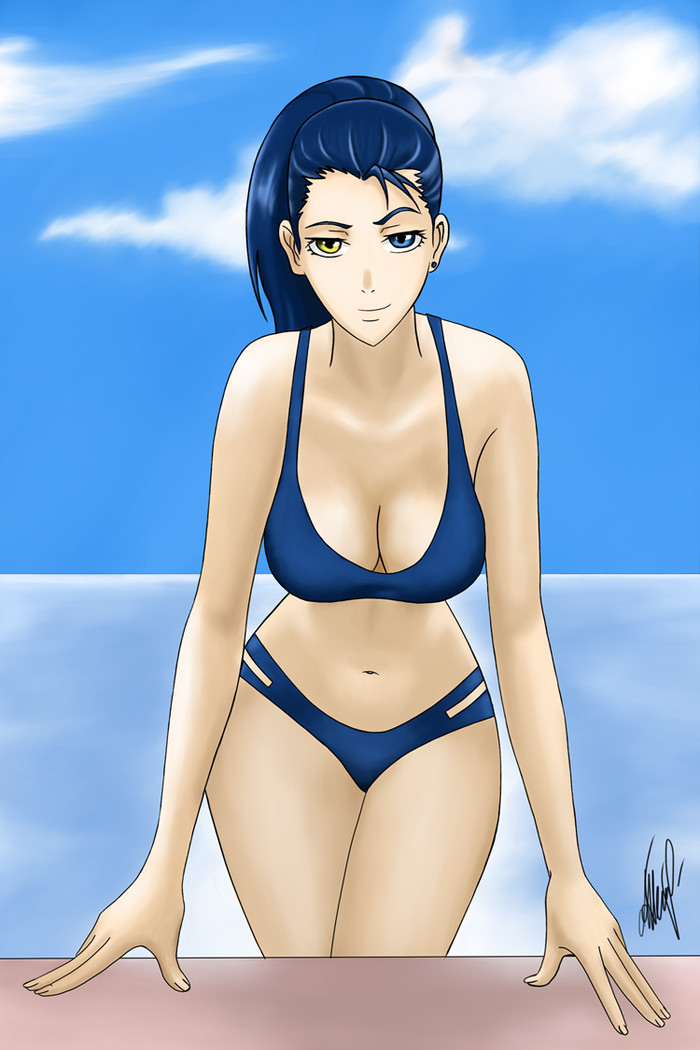 bathe - Endless summer, Visual novel, Anime, Not anime, Big Alex, Viola