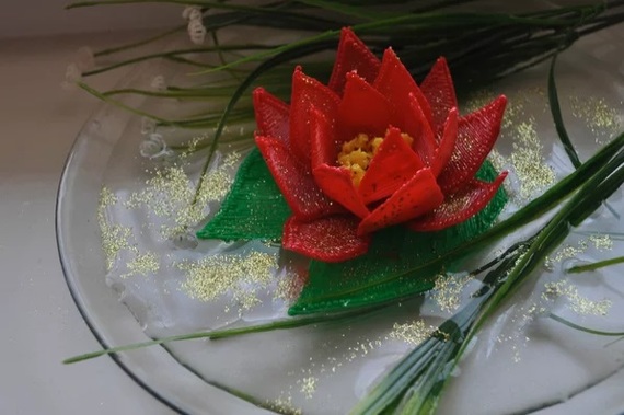 Step by step creation of a flower with a 3D pen - My, Needlework with process, 3D pen, , Creation, Longpost