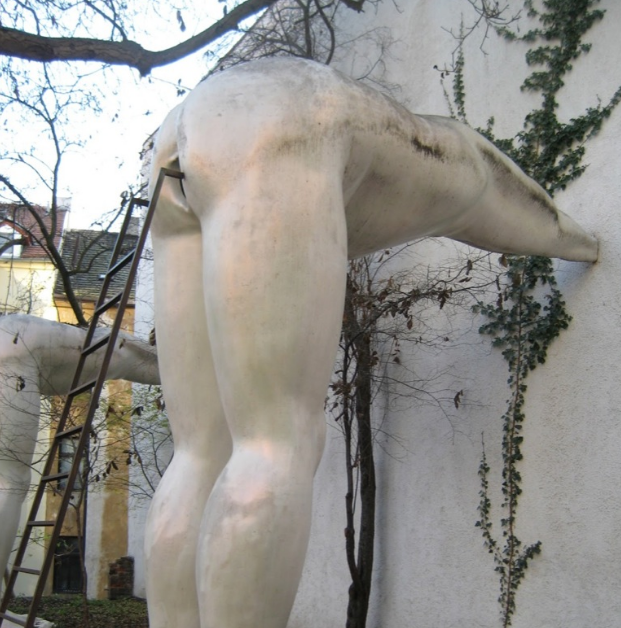 Monument to Toady (Brownnosers) - Prague, , Monument, The photo, Video, Longpost