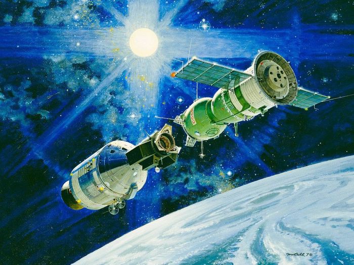 Космическая гонка глазами художников История, Ретрофутуризм, Космос, День космонавтики, Длиннопост