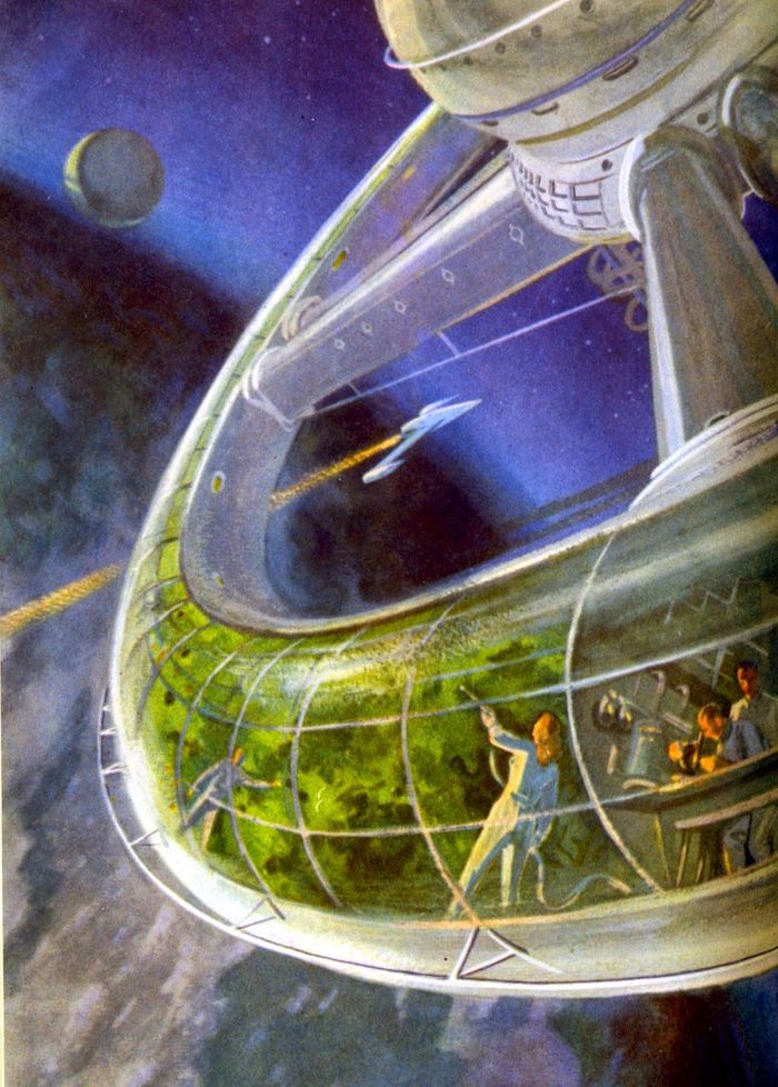 Космическая гонка глазами художников История, Ретрофутуризм, Космос, День космонавтики, Длиннопост