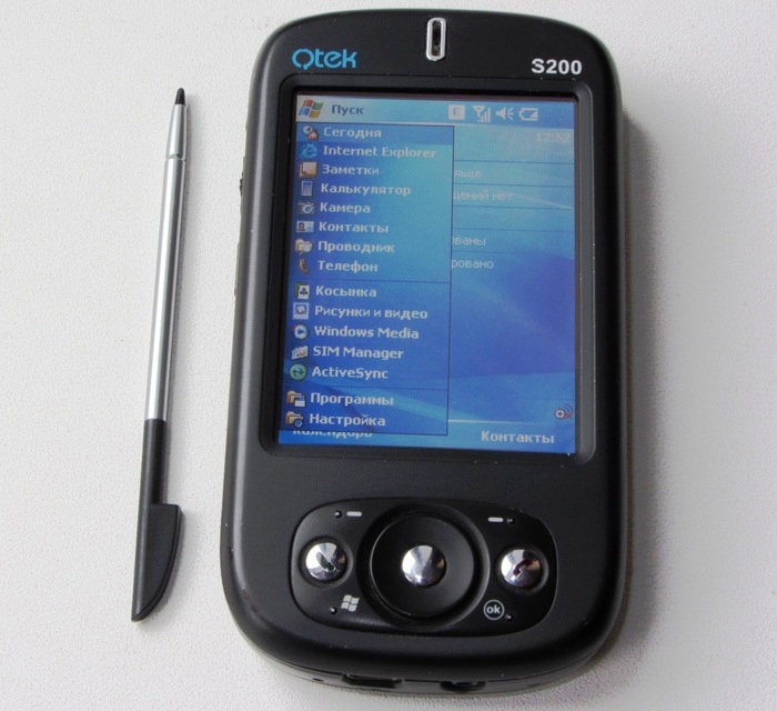 A popular communicator from the era of Windows Mobile QTEK S200 - My, Handheld Computer, Kpc, Windows mobile, Qtek, Htc, Longpost