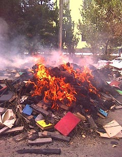 451 degrees Fahrenheit - Bonfire, Books, Auto-da-fe, Longpost