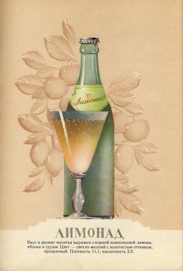 Soviet soft drinks - the USSR, 1950, Lemonade, Citro, Story, Retro, Vintage, Longpost