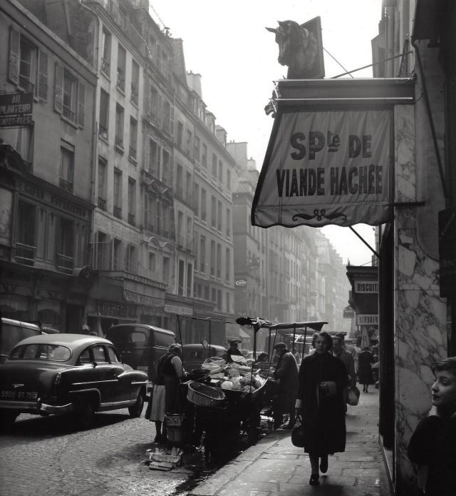 Photos of Paris in the 50s - The photo, Old photo, Paris, France, Story, Longpost