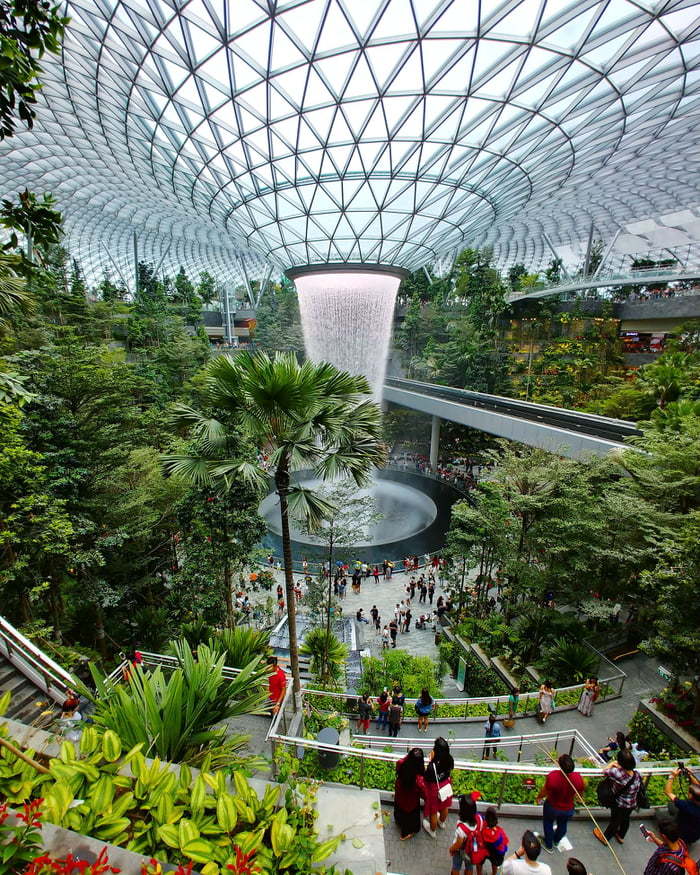 Singapore airport - The airport, Singapore, beauty