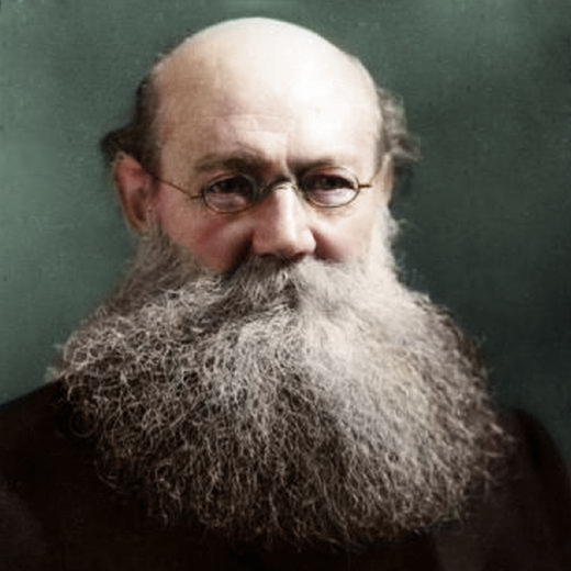 Bearded. - Beard, Bald bearded man, Colorization, Old photo, 