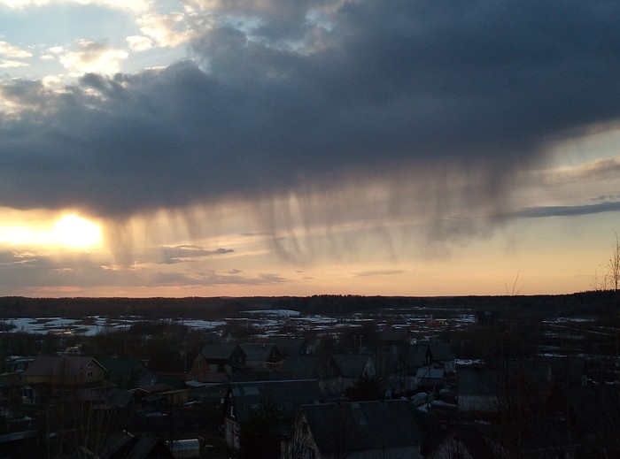 Unusual clouds - My, The photo, Clouds, Longpost