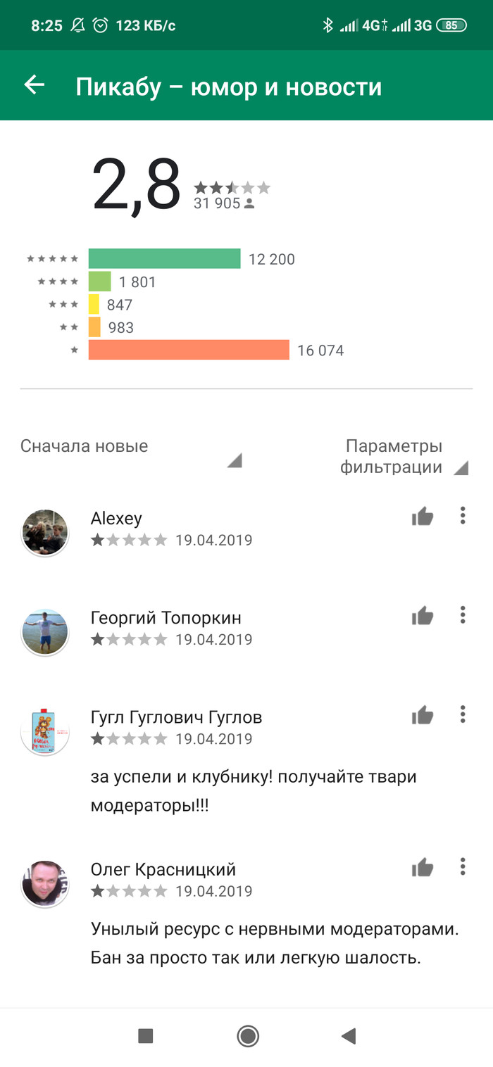 Information post - Uspeli, Riot, Google play, Longpost