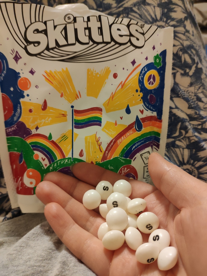 white skittles - Skittles, Tolerance