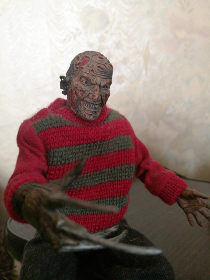 Freddie moved out for the odman... - My, Freddy Krueger, Freddie, Figurine, Fear, Models, Figurines