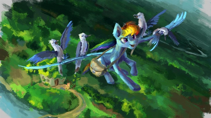  My Little Pony, Rainbow Dash, Plainoasis