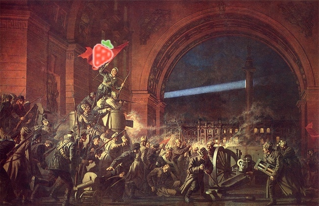 Vladimir Ilyich Levin - My, Levin, Vladimir, Ilyich, Riot, Census, Strawberry riot, Lenin