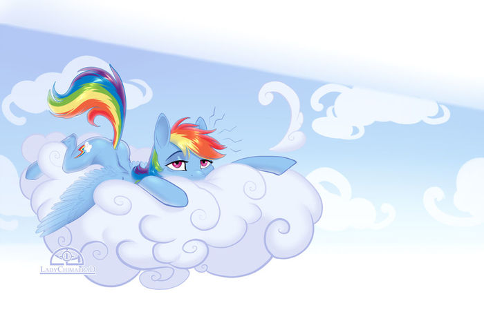 Ugh - My little pony, Rainbow dash, Ladychimaera