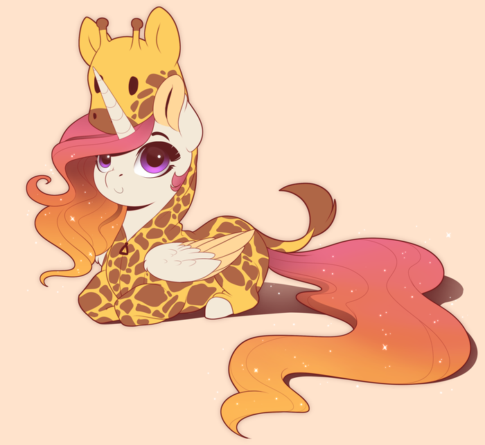Dressed As Giraffe My Little Pony, Princess Celestia, , , Evehly
