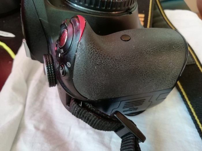 Ремонт резиновой накладки Nikon (эпилог) Ремонт, Nikon, Фотоаппарат, Фототехника, Рукоятка, Длиннопост