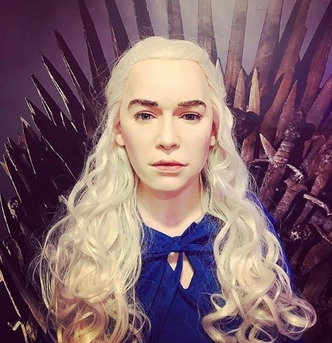 I am an artist, as I see it! - Game of Thrones, Daenerys Targaryen, Emilia Clarke, Wax figures, I share