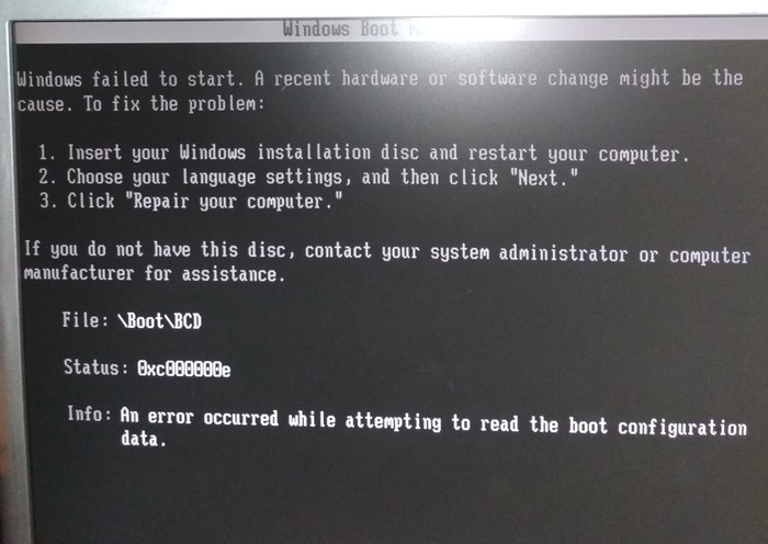 Error installing Windows 7 - Solution, PC, System error, Help, Computer