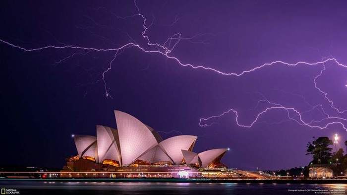 Night Sydney - Australia, The photo, Lightning, Sydney