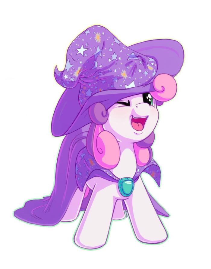 Little sorceress Sweetie Belle - My little pony, Sweetie belle, Bobdude0