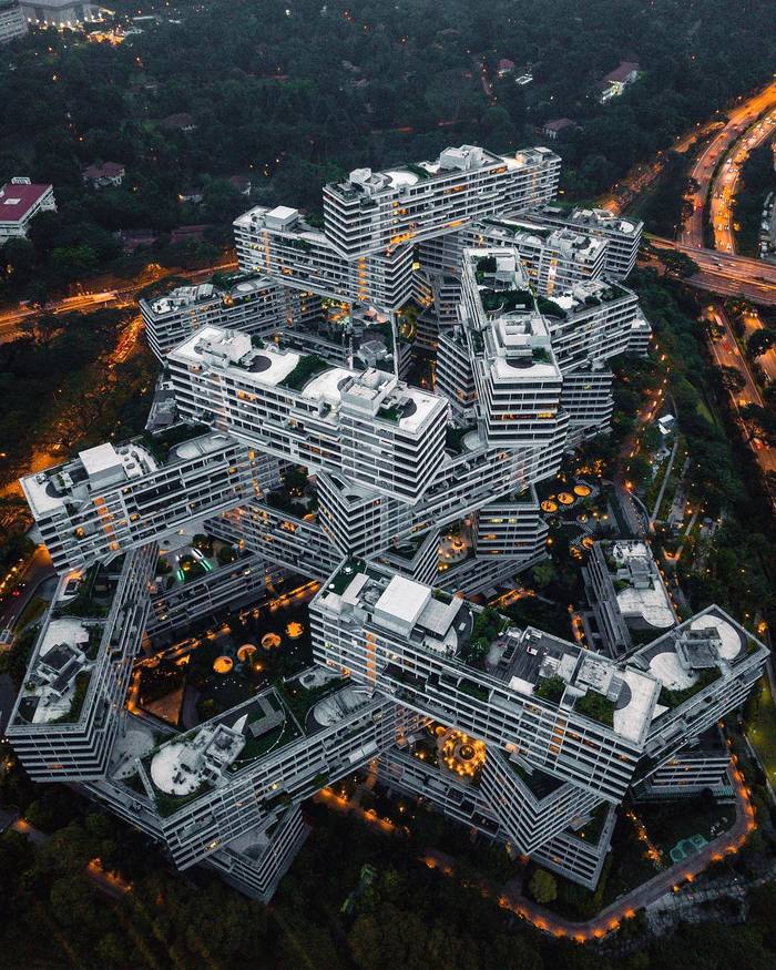 Residential complex in Singapore - The photo, Architecture, beauty, Singapore