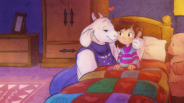 Goodnight, Dear Undertale, , , , Frisk,  , Jonasdrawsstuff