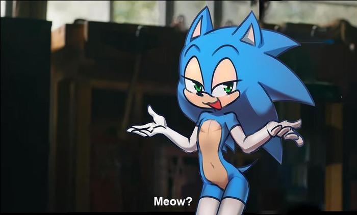 Sonic the Movie by Sparkydb - NSFW, Sonic the hedgehog, Sonic in film, Sonic the Hedgehog, Its a trap!, Longpost