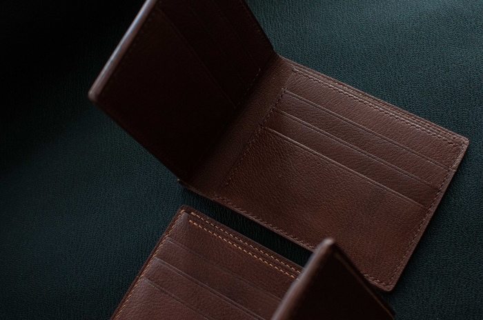 Classic do-it-yourself bifold. - My, Leather, Hobby, With your own hands, Longpost, Leather products, Needlework without process