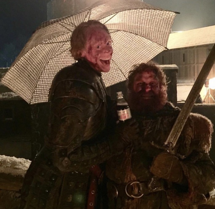 Alternative: Tormund + Brienne - Game of Thrones, Game of Thrones season 8, Spoiler, Brienne, Brake, Photos from filming