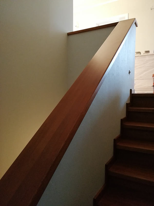 Finishing a metal staircase with solid oak - My, Stairs, Custom-made stairs, , , Longpost