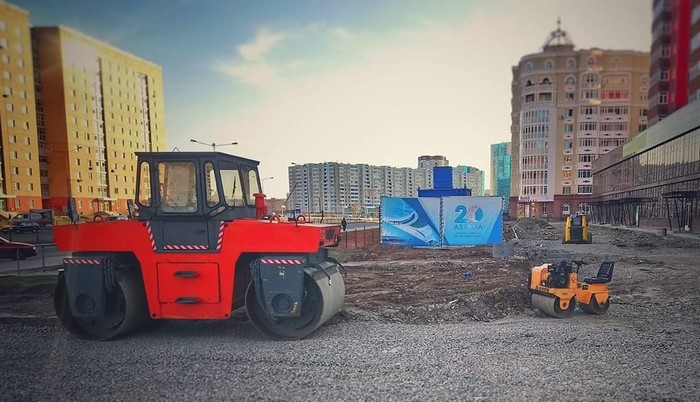 Well maaaaam - Construction machinery, Kazakhstan, My