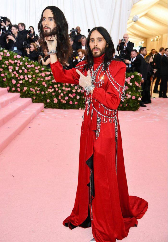 When I didn't forget my head at home - Jared Leto, Met Gala, Fashion from May Professional, Fashion