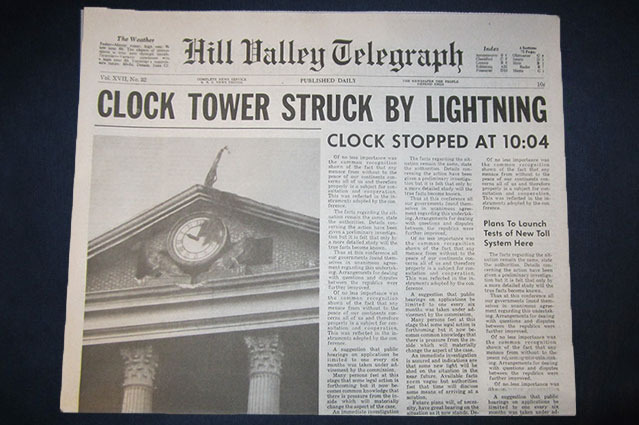 Hill Valley Telegraph, USA Today & some people at photo - Газеты, Назад в будущее, Usa Today, Фотография, Длиннопост, Назад в будущее (фильм)