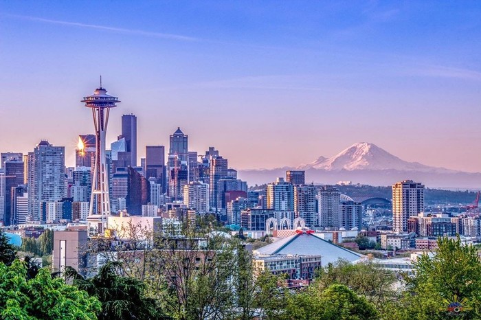 Сиэтл, парк Керри.