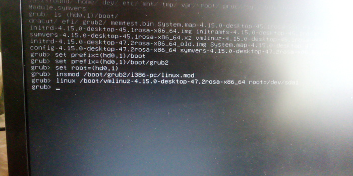 GRUB2. Восстановление. Запуск системы. Linux, Grub2, Команды linux, Длиннопост