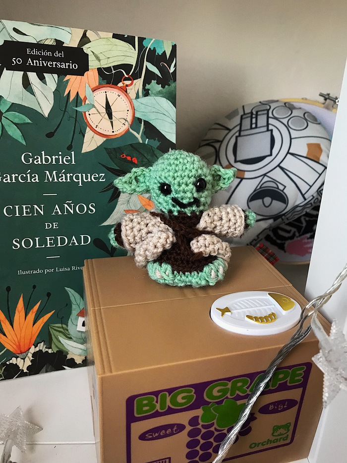 My wretched - My, Amigurumi, Needlework without process, Knitting, Knitted toys, Yoda, Star Wars, Friday tag is mine