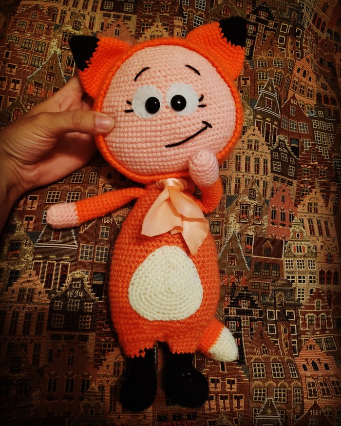 Fox - My, Bonnie, Knitting, Crochet, Amigurumi