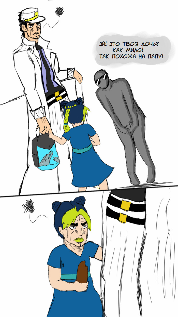    Jojos Bizarre Adventure, , , Kujo Jolyne, Kujo Jotaro