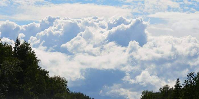 On the way from Vladimir to Moscow. - My, Clouds, Sky