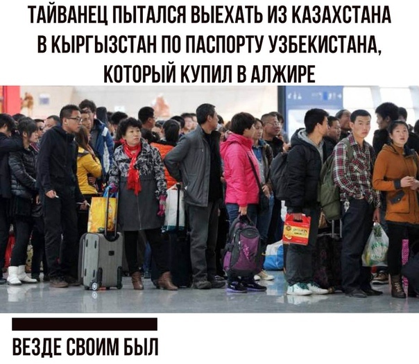 One person) - The passport, The border, Humor, From the network