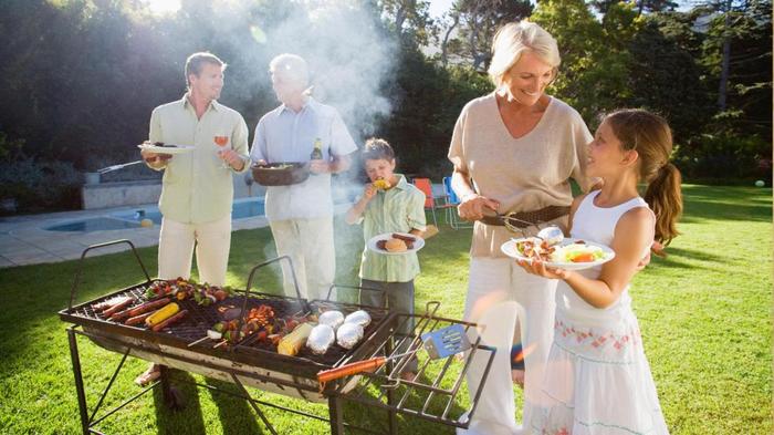 In the country - Dacha, Shashlik